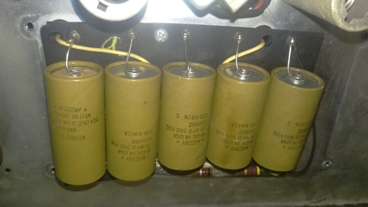 Original Mallory Capacitors